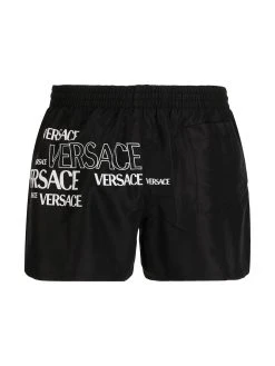 Versace short de bain à logo Medusa