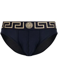 Versace slip Medusa Greek Key