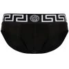 Versace slip Medusa Greek Key