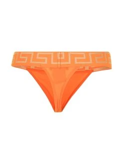 Versace string à bande Greca