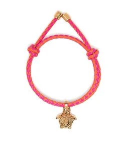 Versace bracelet Medusa en cuir
