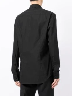 Versace chemise à détail Greca