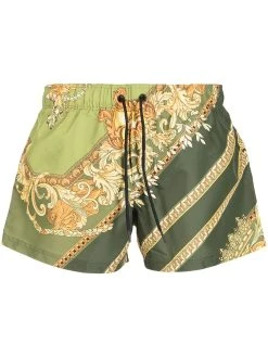 Versace short de bain à imprimé Medusa Renaissance