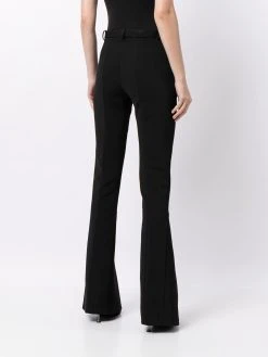 Versace pantalon de tailleur évasé