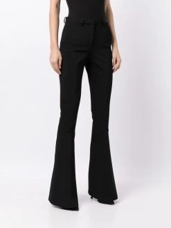Versace pantalon de tailleur évasé