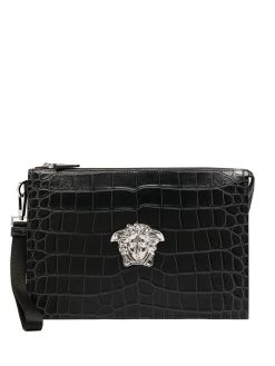 Versace pochette à plaque Medusa