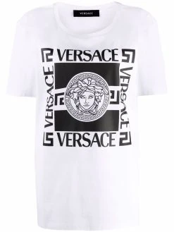 Versace t-shirt à motif Medusa
