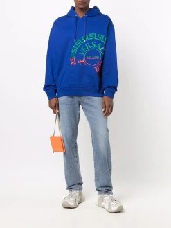 Versace hoodie à motif Greca