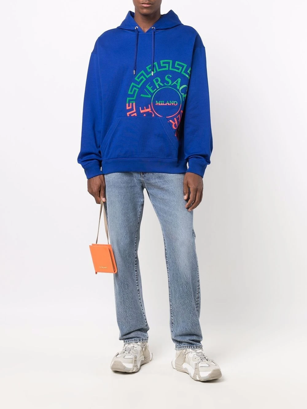 Prix Acceptable Versace Hoodie à motif Greca hoodies homme 4 Versace hoodie à motif Greca