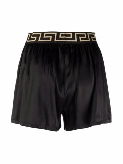 Versace short à taille Greca