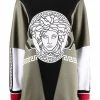 Versace sweat Medusa à empiècements contrastants