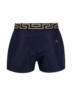 Versace Prix Abordable Short de bain à bordure Greca shorts de bain homme 6 Versace short de bain à bordure Greca