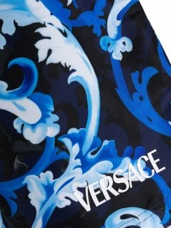 Versace short de bain à imprimé baroque