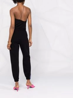 Versace pantalon de jogging à bandes Greca