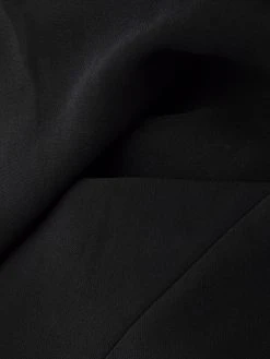 Versace robe évasée à col montant