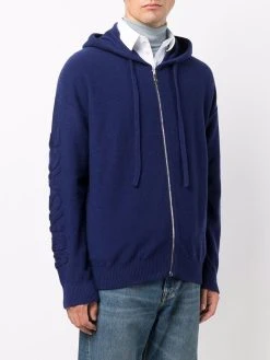 Versace hoodie zippé à motif Medusa Head