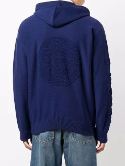 Versace hoodie zippé à motif Medusa Head