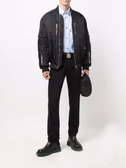 Versace chemise Medusa à boutonnière