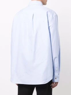 Versace chemise Medusa à boutonnière