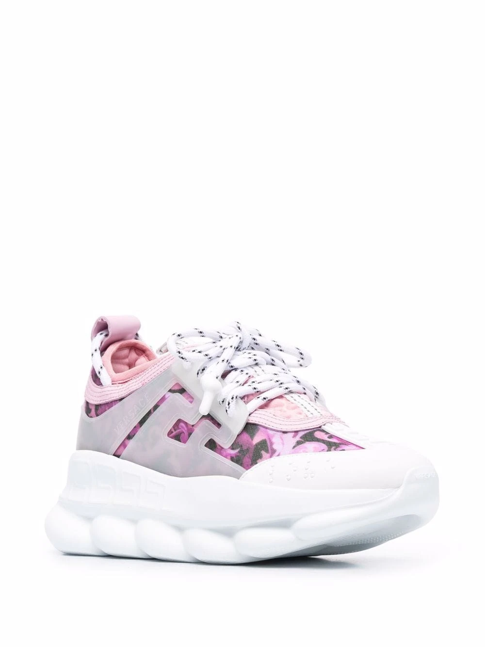 Prix Exclusifs Versace Baskets lacées à semelle oversize femme 4 Versace baskets lacées à semelle oversize