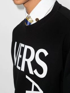 Versace sweat à logo imprimé
