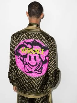 Versace Chemise imprimée La Greca Smile Prix Bradés chemises homme 9 Versace chemise imprimée La Greca Smile