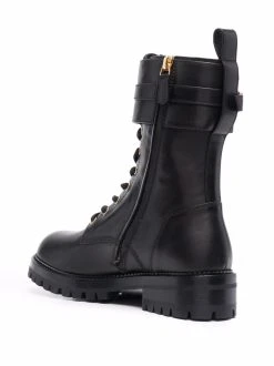Versace bottines Medusa Pin à lacets