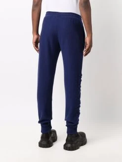 Versace pantalon de jogging fuselé à logo