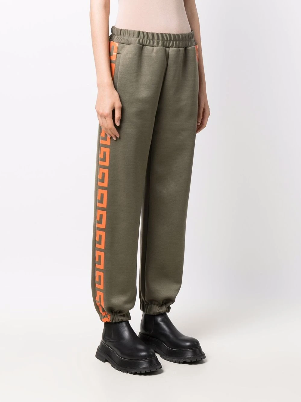 Versace Vendre Pantalon de jogging à motif Greca pantalons de survêtement femme 5 Versace pantalon de jogging à motif Greca