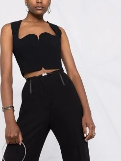 Versace débardeur à encolure cœur