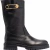 Versace Bottes Safety Pin en cuir de veau Prix Équitable femme 2 Versace bottes Safety Pin en cuir de veau