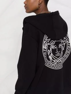 Versace Hoodie à logo imprimé Prix Affortable hoodies femme 12 Versace hoodie à logo imprimé