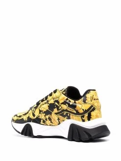 Qualité Fiable Versace Baskets à imprimé Squalo Barocco femme 8 Versace baskets à imprimé Squalo Barocco