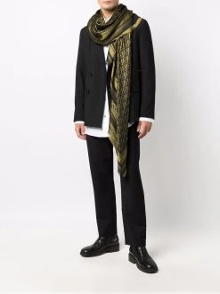 Versace écharpe à motif en jacquard