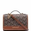 Versace sac porté épaule La Greca Signature