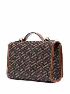 Versace sac porté épaule La Greca Signature