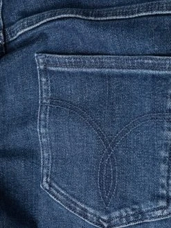 Versace excellente qualité Jean court à patch logo jeans courts femme 17 Versace jean court à patch logo