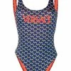 Versace Prix Usine Maillot de bain à imprimé géométrique maillots de bain femme 1 Versace maillot de bain à imprimé géométrique