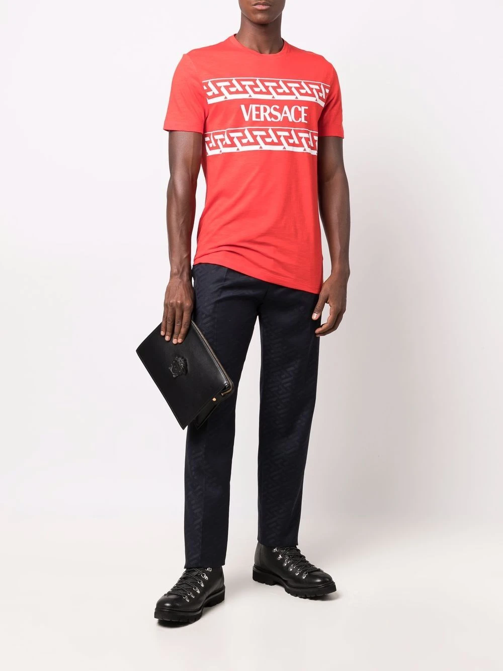 Bas Prix Versace Pantalon à imprimé Greca pantalons de survêtement homme 4 Versace pantalon à imprimé Greca