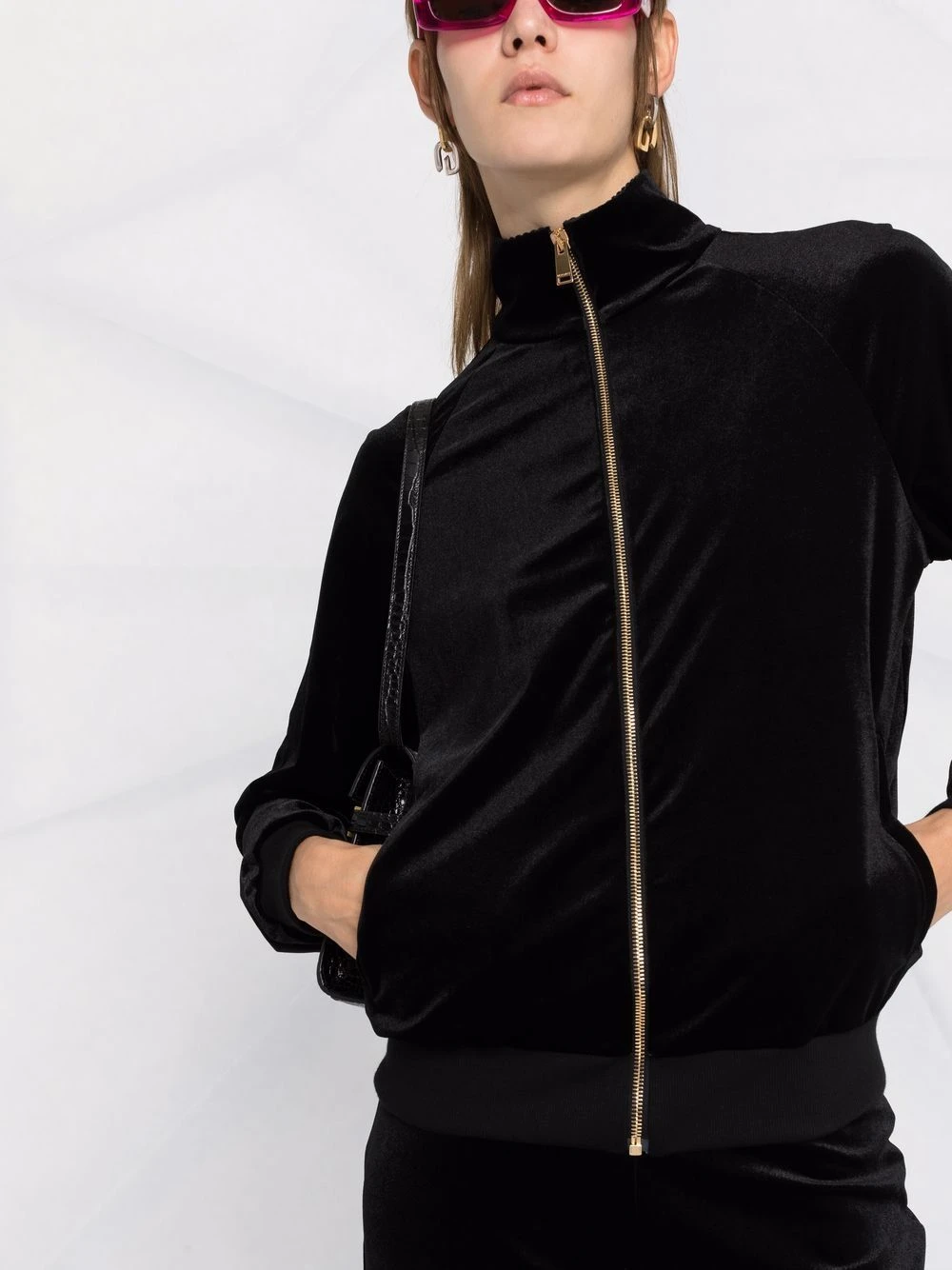 Versace Veste zippée à motif Greca Prix Équitable sweats femme 7 Versace veste zippée à motif Greca