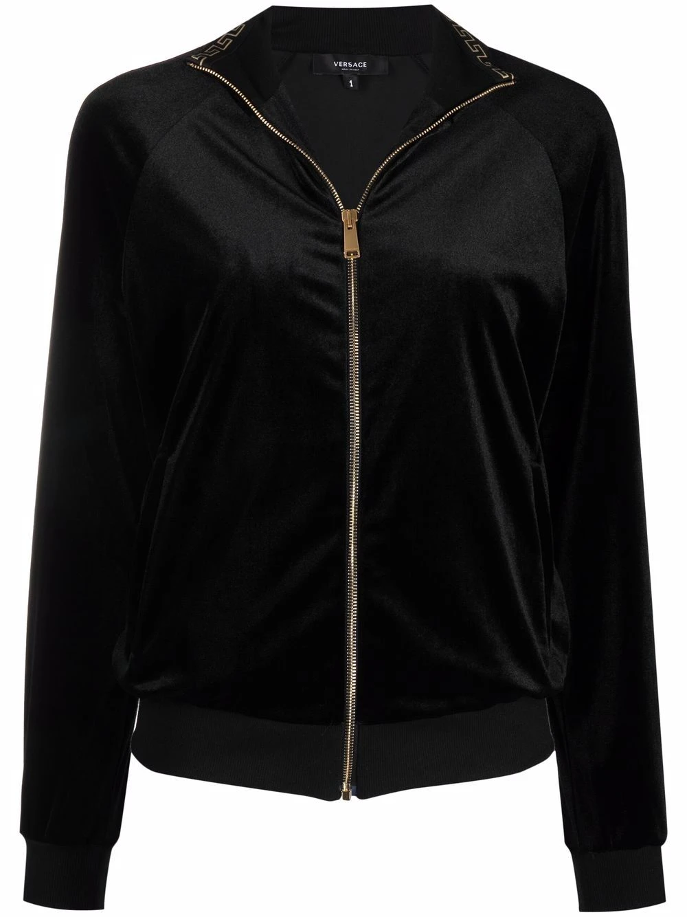 Versace Veste zippée à motif Greca Prix Équitable sweats femme 3 Versace veste zippée à motif Greca