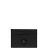 Versace porte-cartes en cuir à plaque Medusa
