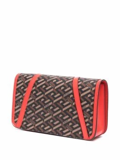 Versace sac porté épaule à imprimé La Greca