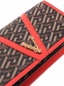 Versace sac porté épaule à imprimé La Greca