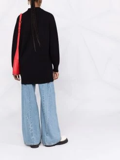 Versace cardigan en laine à plaque Greca