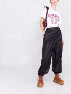 Versace t-shirt Medusa à ornements strassés