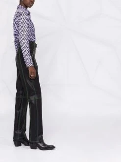 Versace chemise à imprimé La Greca