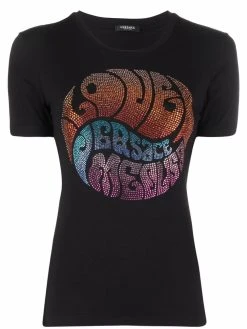 Versace t-shirt à imprimé graphique