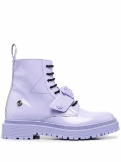 Versace bottines à plaque Medusa