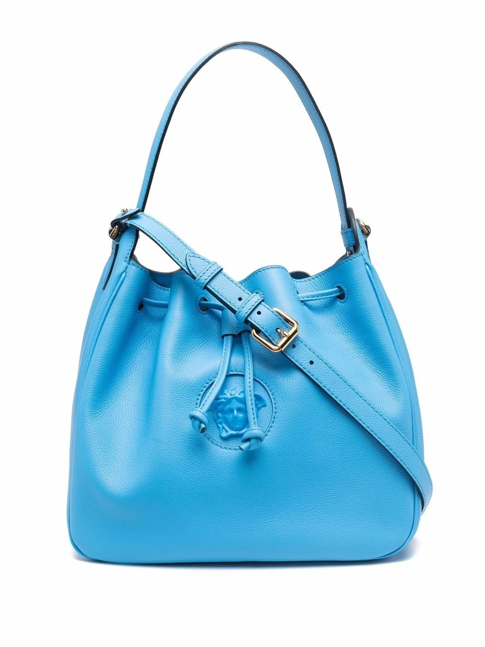 Versace Qualité Excellente Sac seau à plaque Medusa sacs seau femme 9 Versace sac seau à plaque Medusa